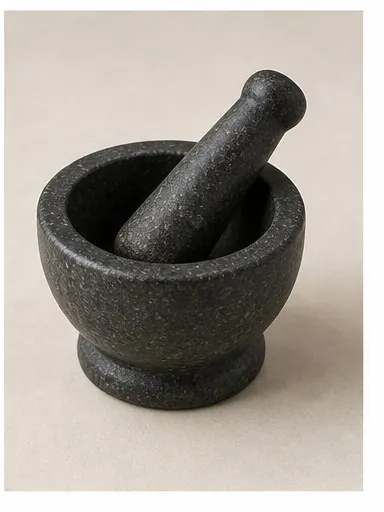 Cast Iron Mortar — 40 g Tin
